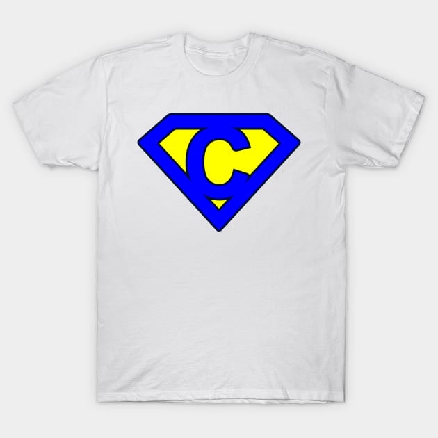 Super letter T-Shirt by Florin Tenica